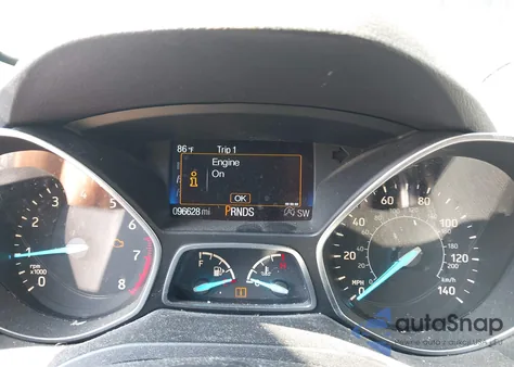 2017 Ford Escape Se из США, поврежденный, VIN 1FMCU0G93HUA52227